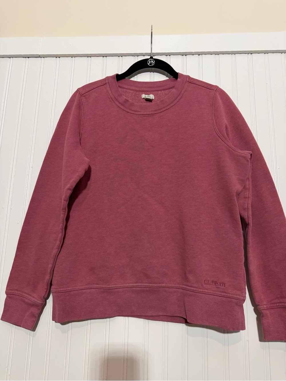 L.L. Bean Women's Crewneck Sweatshirt in Mauve